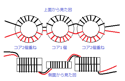 40a Ac Dc電源ラインフィルタ コモンモード対策用 の作り方 3d無線クラブ