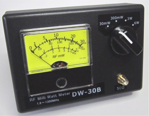 【大進無線】QRP用終端型高周波電力計　DW-30B